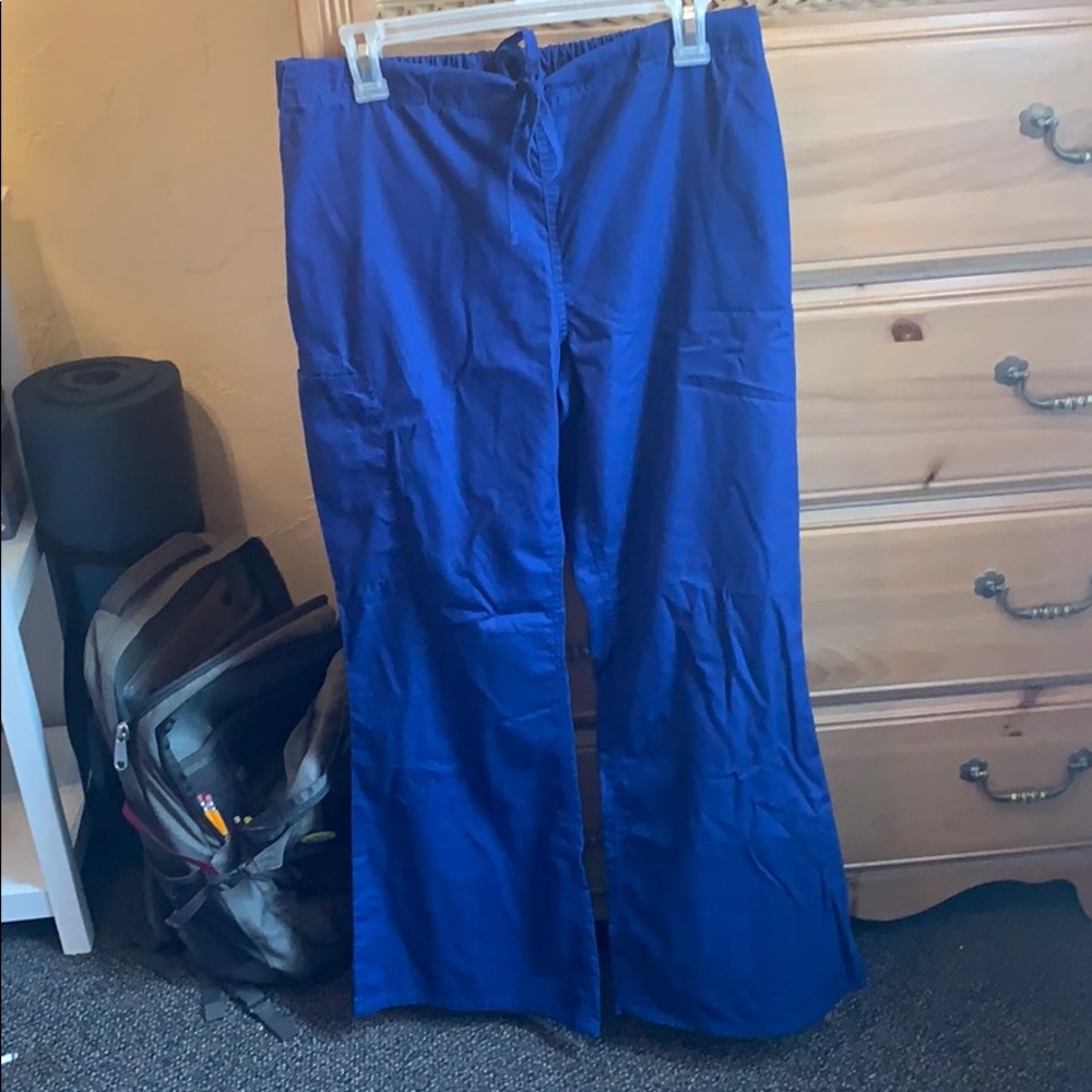 Blue ButterSoft scrub pants